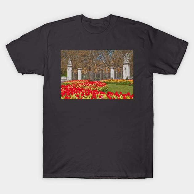 Canada Gate of the Green Park. London. England T-Shirt by vadim19